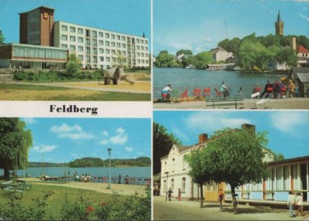 Feldberg, Feldberger Seenlandschaft - mit 4 Bildern - 1979 Feldberg, Feldberger Seenlandschaft - mit 4 Bildern - 1979