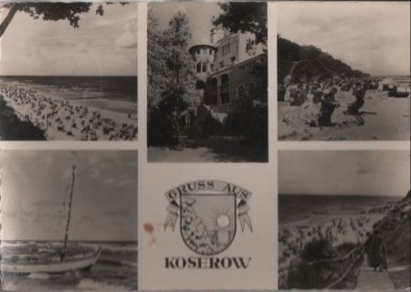 Koserow - mit 5 Bildern - 1961 Koserow - mit 5 Bildern - 1961
