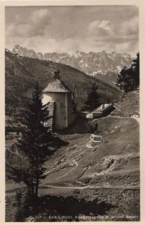 Reit im Winkl - Kriegerkapelle - 1952 Reit im Winkl - Kriegerkapelle - 1952