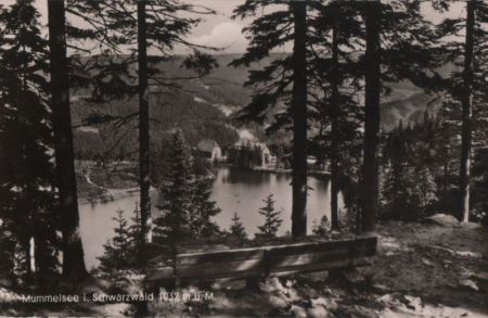 Mummelsee - ca. 1960 Mummelsee - ca. 1960