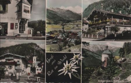 Reit im Winkl - u.a. mit Kaiser - ca. 1965 Reit im Winkl - u.a. mit Kaiser - ca. 1965
