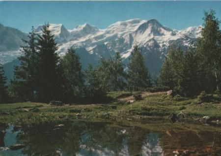 Frankreich - Mont Blanc - Les Houches - 1974 Frankreich - Mont Blanc - Les Houches - 1974