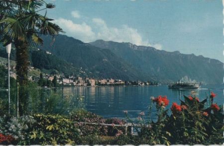 Montreux Clarens - Schweiz - Quai fleuri Montreux Clarens - Schweiz - Quai fleuri