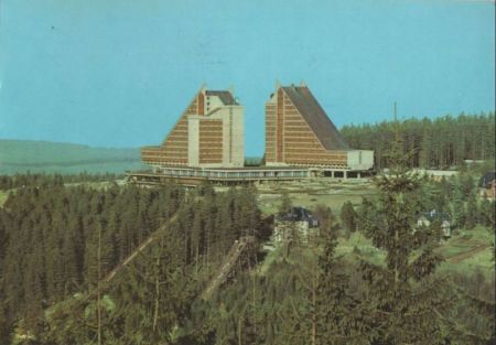 Oberhof - Interhotel panorama - ca. 1975 Oberhof - Interhotel panorama - ca. 1975