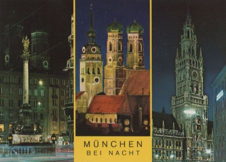 München - u.a. Mariensäule - ca. 1985 München - u.a. Mariensäule - ca. 1985
