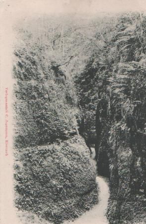 Drachenschlucht bei Eisenach - ca. 1925 Drachenschlucht bei Eisenach - ca. 1925