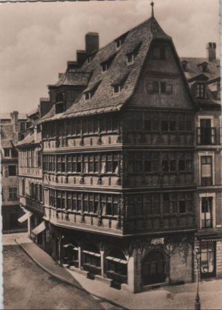 Straßburg - Altes Haus - ca. 1940 Straßburg - Altes Haus - ca. 1940