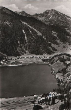Österreich - Haller - mit Haldensee - ca. 1965 Österreich - Haller - mit Haldensee - ca. 1965
