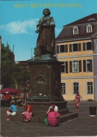Bonn - Beethovendekmal - ca. 1980 Bonn - Beethovendekmal - ca. 1980