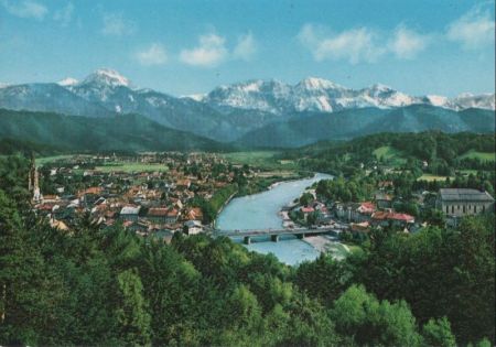 Bad Tölz - mit Isartal - ca. 1985 Bad Tölz - mit Isartal - ca. 1985