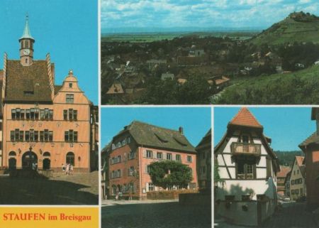 Staufen - mit 4 Bildern - ca. 1980 Staufen - mit 4 Bildern - ca. 1980