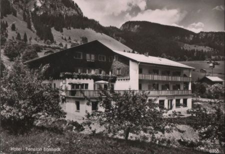 Bad Hindelang - Pension Sonneck - 1961 Bad Hindelang - Pension Sonneck - 1961