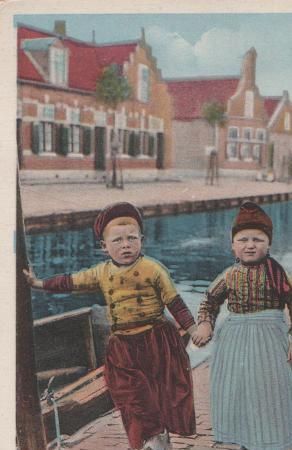 Niederlande - Volendam - Trijn en Bram - ca. 1935 Niederlande - Volendam - Trijn en Bram - ca. 1935