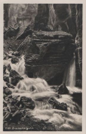 Breitachklamm - ca. 1950 Breitachklamm - ca. 1950