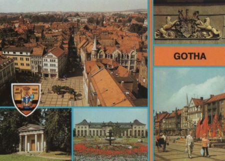 Gotha - u.a. Orangerie - 1988 Gotha - u.a. Orangerie - 1988