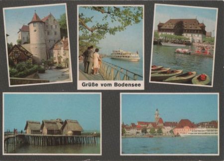 Bodensee - u.a. Pfahlbauten Unteruhldingen - 1966 Bodensee - u.a. Pfahlbauten Unteruhldingen - 1966
