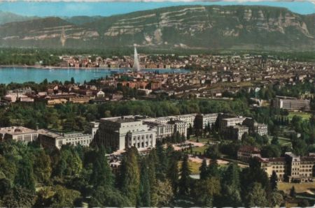 Genf / Genève - Schweiz - Stadt vom Luftzeug Genf / Genève - Schweiz - Stadt vom Luftzeug