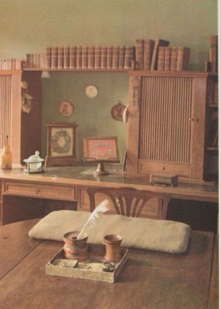 Weimar - Goethehaus, Arbeitszimmer - ca. 1975 Weimar - Goethehaus, Arbeitszimmer - ca. 1975