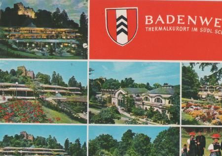 Badenweiler im Schwarzwald - 1980 Badenweiler im Schwarzwald - 1980