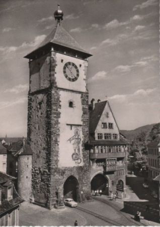 Freiburg - Das Schwabentor - ca. 1965 Freiburg - Das Schwabentor - ca. 1965