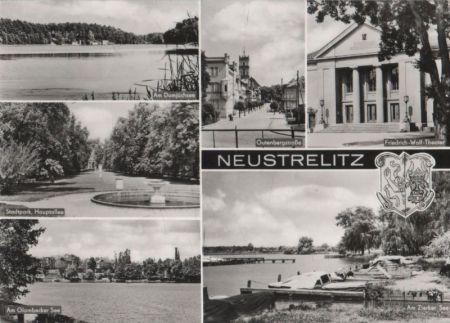 Neustrelitz - u.a. Friedrich-Wolf-Theater - 1977 Neustrelitz - u.a. Friedrich-Wolf-Theater - 1977