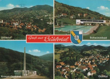 Bühlertal - u.a. Untertal - 1978 Bühlertal - u.a. Untertal - 1978