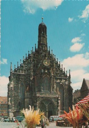 Nürnberg - Hauptmarkt - 1966 Nürnberg - Hauptmarkt - 1966