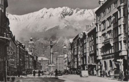 Österreich - Innsbruck - Maria Theresienstraße - 1961 Österreich - Innsbruck - Maria Theresienstraße - 1961