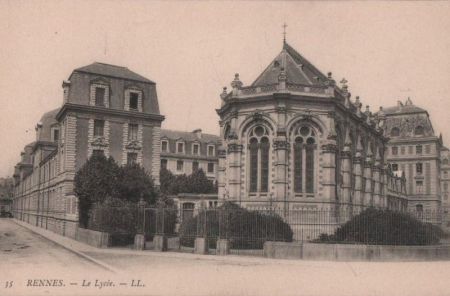 Frankreich - Rennes - Le Lycee - ca. 1930 Frankreich - Rennes - Le Lycee - ca. 1930