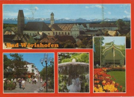 Bad Wörishofen - mit 4 Bildern - 1989 Bad Wörishofen - mit 4 Bildern - 1989