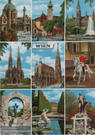 Österreich - Wien - u.a. Rathaus - 1967 Österreich - Wien - u.a. Rathaus - 1967
