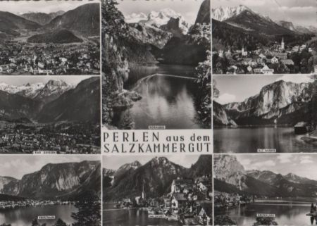 Österreich - Salzkammergut - u.a. Bad Ischl - ca. 1960 Österreich - Salzkammergut - u.a. Bad Ischl - ca. 1960