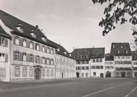 Schweiz - Basel - Münsterplatz - ca. 1955 Schweiz - Basel - Münsterplatz - ca. 1955
