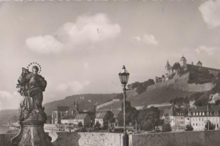Würzburg - Franconia mit Festung - 1965 Würzburg - Franconia mit Festung - 1965