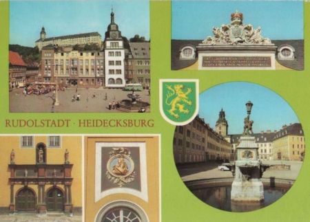 Rudolstadt - Heidecksburg - 1981 Rudolstadt - Heidecksburg - 1981