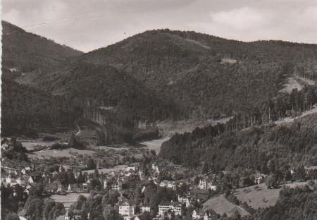 Bad Herrenalb - Herrenalb Schwarzwald - ca. 1955 Bad Herrenalb - Herrenalb Schwarzwald - ca. 1955