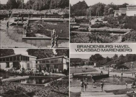 Brandenburg, Havel - Volksbad Marienberg - 1978 Brandenburg, Havel - Volksbad Marienberg - 1978