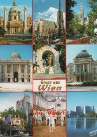 Österreich - Wien - u.a. Karlskirche - ca. 1990 Österreich - Wien - u.a. Karlskirche - ca. 1990