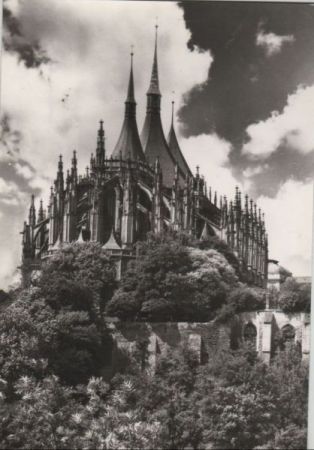 Tschechien - Kutna Hora - chram sv. Barbory - ca. 1965 Tschechien - Kutna Hora - chram sv. Barbory - ca. 1965