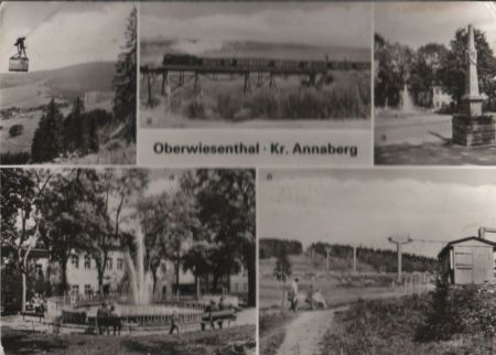 Oberwiesenthal - u.a. Blick zum Keilberg - 1983 Oberwiesenthal - u.a. Blick zum Keilberg - 1983