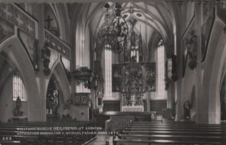 Österreich - Heiligenblut - Wallfahrtskirche - ca. 1955 Österreich - Heiligenblut - Wallfahrtskirche - ca. 1955