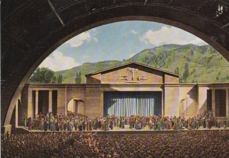 Oberammergau Passionsspielhaus - ca. 1970 Oberammergau Passionsspielhaus - ca. 1970