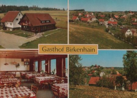 Neuweiler-Agenbach - Gasthof Birkenhain - ca. 1980 Neuweiler-Agenbach - Gasthof Birkenhain - ca. 1980