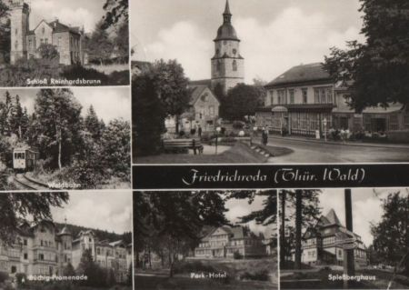Friedrichroda - u.a. Spießbergplatz - 1971 Friedrichroda - u.a. Spießbergplatz - 1971