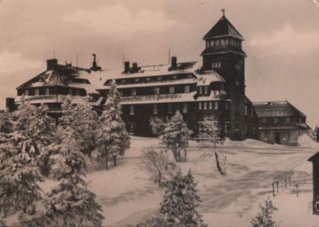 Oberwiesenthal - Fichtelberghaus - ca. 1965 Oberwiesenthal - Fichtelberghaus - ca. 1965