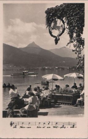 Österreich - Wolfgangsee - Im Weissen Rössl - 1957 Österreich - Wolfgangsee - Im Weissen Rössl - 1957