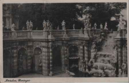 Dresden - Zwinger - 1951 Dresden - Zwinger - 1951