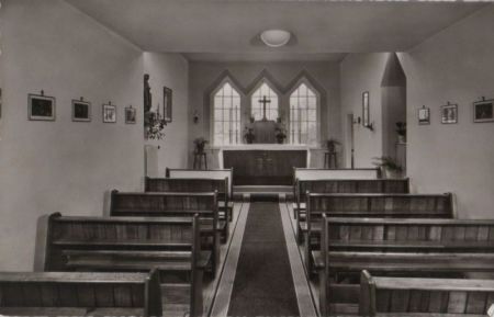 Timmendorfer Strand-Niendorf - Westfalenhaus Kindererholungsheim, Kapelle - ca. 1960 Timmendorfer Strand-Niendorf - Westfalenhaus Kindererholungsheim, Kapelle - ca. 1960