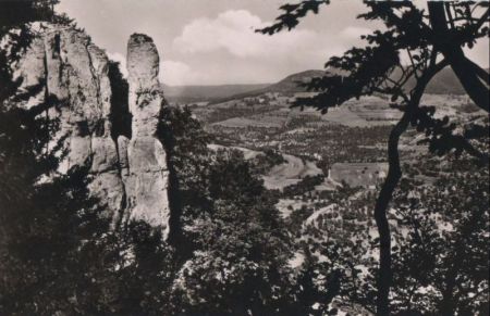 Neidlingen, Ruine Heimenstein - 1964 Neidlingen, Ruine Heimenstein - 1964
