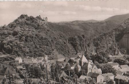 Altenahr und Burg Are - 1957 Altenahr und Burg Are - 1957